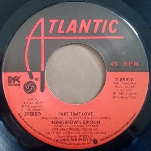 Tomorrow's Edition - Part Time Love / Walk On The Wild Side