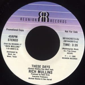 Rich Mullins - These Days / Live Right