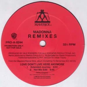 Madonna - Love Don't Live Here Anymore - Remixes